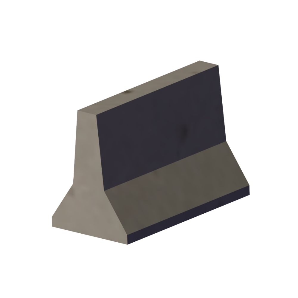Beton Barrière Profiel 468