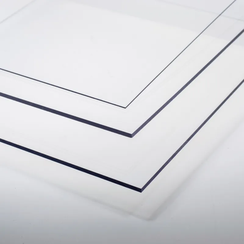 Transparante PVC-plaat